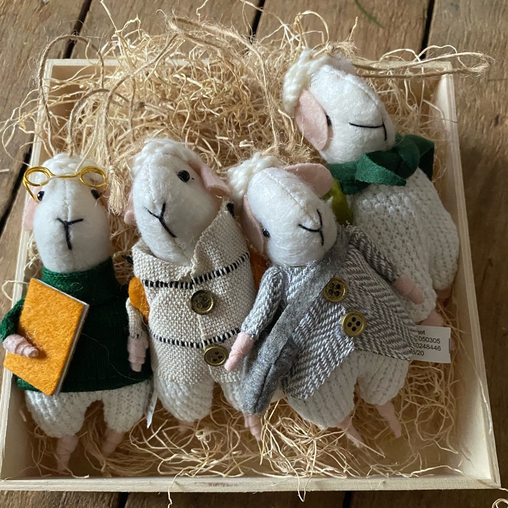Target | 4 Pck Christmas Ornaments | Cute Sheeps